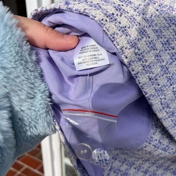 Favorite Daughter Lilac Tweed Dasha Jacket NWT - Picture 12 of 13